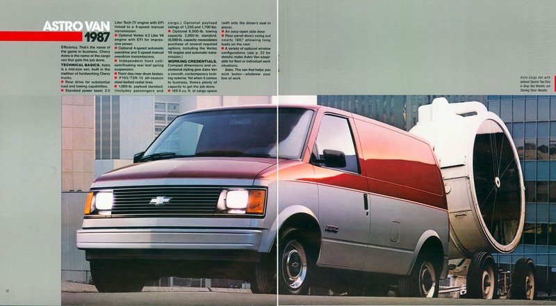 1985 Chevrolet Astro Van Brochure Page 6